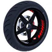 Çınar Extreme Gp Racing Bayrak Kırmızı İç Jant Şeridi Sticker