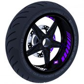 Çınar Extreme Gp Racing Patlıcan Moru İç Jant Şeridi Sticker