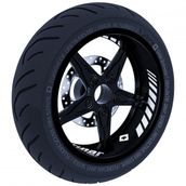 Çınar Extreme Gp Racing Reflektif Gri İç Jant Şeridi Sticker