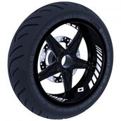 Çınar Extreme Gp Racing Süt Beyaz İç Jant Şeridi Sticker