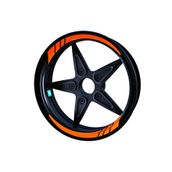 Çınar Extreme Moto GP Alev Turuncusu İç Jant Şeridi Sticker