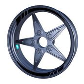 Çınar Extreme Moto GP Jet Siyah İç Jant Şeridi Sticker