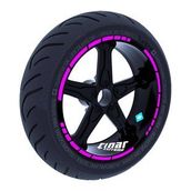 Çınar Extreme Moto GP Stili Gül Pembesi Jant Şeridi Sticker