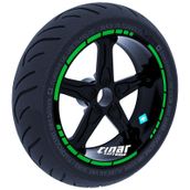 Çınar Extreme Moto GP Stili Orman Yeşili Jant Şeridi Sticker