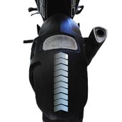 Çınar Extreme Ok Tasarımlı Taş Grisi Çamurluk Kask Sticker