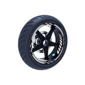 Çınar Extreme Reflektif Beyaz Gri Moto GP İç Dış Jant Şeridi Takım Sticker