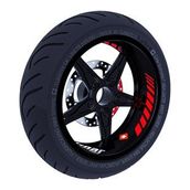 Çınar Extreme Reflektif Kırmızı Gp Racing İç Jant Şeridi Sticker