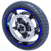 Çınar Extreme Reflektif Mavi 4 Parçalı Kesikli Jant Şeridi Sticker