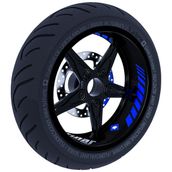 Çınar Extreme Reflektif Mavi Gp Racing İç Jant Şeridi Sticker