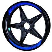 Çınar Extreme Reflektif Mavi Moto GP İç Jant Şeridi Sticker