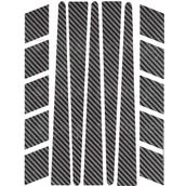 Çınar Extreme Şerit Şeklinde Gerçek Karbon Fiber Dokulu Sticker