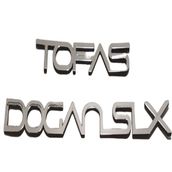Çınar Online Store Tofaş Doğan Slx & Tofaş Bagaj Yazısı