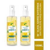 Cire Aseptine 2 Adet Limon Kolonyası 100 Ml Sprey
