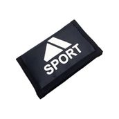 Cırt Cırtlı Kapak Fermuar Para Bölmeli Unisex İnterpeks Kumaş Çocuk Spor Cüzdan
