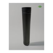 ÇİTAŞ MAT SİYAH - ANTRASİT TAM BOY SOBA BORUSU 70 CM 0.40 MM KALINLIK