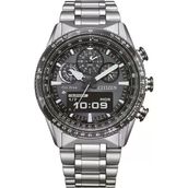 Citizen JV2006-55H Gümüş Füme Metal Erkek Kol Saati