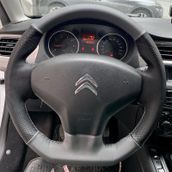 Citroen C-Elysee Araca Özel Direksiyon Kılıfı (Nokta Gri)