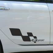 Citroen C2 Yan Sport Oto Sticker