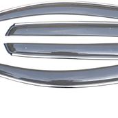 Citroen C5 için araba Rüzgar Deflektörleri 2017 2018 2019, hava Kalkanı Güneşlik Yağmur Muhafızları Oto Aksesuarları, 4 Adet Set
