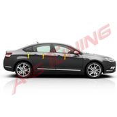 Citroen C5 Tk 2008 Üzeri Paslanmaz Çelik 6 Parça Krom Cam Çıtası