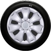 Citroen SKS-SJS 417 16 İnç 4 Adet Kırılmaz Jant Kapağı