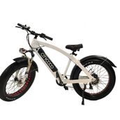 Citycoco Fat Bike Beyaz Elektrikli Bisiklet
