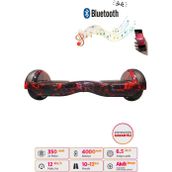 Citymate Elektrikli 6.5 inç Grafity Desenli Akıllı Denge Hoverboard