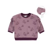 Civil 19330H07524S1 Leylak Lila Kız Bebek Sweatshirt