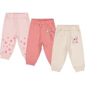 Civil Baby Ayıcık Baskılı 3'lü Set 6-18 Ay Eşofman Altı