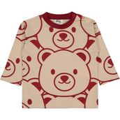 Civil Baby Ayıcıklar Baskılı 6-18 Ay 476-Bordo Sweatshirt