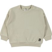 Civil Baby Basic 6-18 Ay Taş - Beyaz Sweatshirt