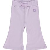 Civil Baby Basic Kalp Etiketli İspanyol Paça 6-18 Ay Lila Eşofman Altı