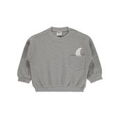 Civil Baby Cep Hilal Baskılı 6-18 Ay Gri Sweatshirt