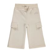 Civil Baby Çiçek Nakışlı Basic Kargo 6-18 Ay Bej Eşofman Altı