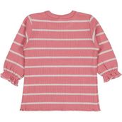 Civil Baby Çizgili 6-18 Ay Açık Kiremit Sweatshirt