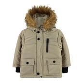 Civil Baby Erkek Bebek Kapüşonlu Mont 6-18 Ay Bej