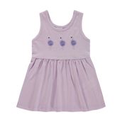 Civil Baby Flamingo Nakış 6-18 Ay Lila Elbise