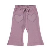 Civil Baby Kalp Cepli 6-18 Ay Lila Eşofman Altı