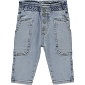 Civil Baby Kız Bebek Kot Pantolon 6-18 Ay Açık Mavi - 1 - 1,5 Yaş