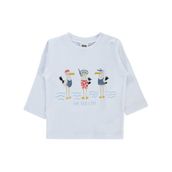Civil Baby Leylek Baskılı 6-18 Ay Beyaz Sweatshirt