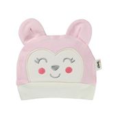 Civil Baby Maymun Kafa Nakış Unisex Kulaklı Bere - PembeStandart