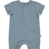 Civil Baby Müslin 6-18 Ay Mavi - İndigo Tulum