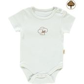 Civil Baby Organik Çıtçıtlı 0-18 Ay Ekru Bebek Badi