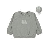 Civil Baby Skater Forever Baskılı 6-18 Ay Gri Sweatshirt