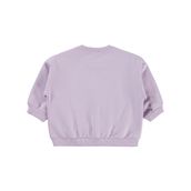 Civil Basic Kalp Etiketli 6-18 Ay Lila Bebek Sweatshirt