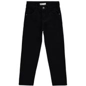 Civil Boys 20D68882024S3-3 10-13 Yaş Siyah Erkek Çocuk Kot Pantolon