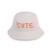 Civil Boys Cute Nakışlı 2-5 Yaş Bej Erkek Çocuk Fötr Şapka