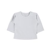 Civil Düz Basic 6-18 Ay Beyaz Bebek Sweatshirt