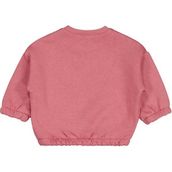 Civil Kalp Nakışlı Basic 6-18 Ay Açık Kiremit Bebek Sweatshirt