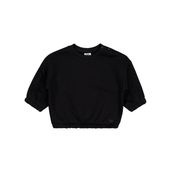 Civil Kalp Nakışlı Basic 6-18 Ay Siyah Bebek Sweatshirt